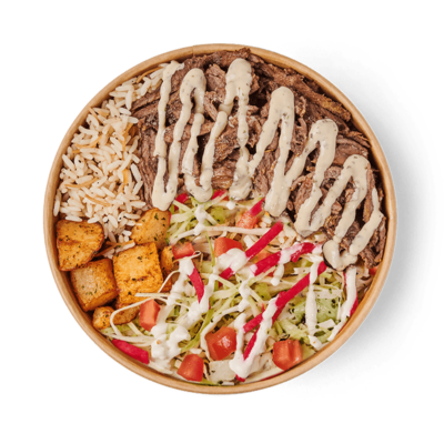 buy beef shawarma bowl