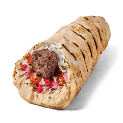 lebanese restaurant kafta pita wrap