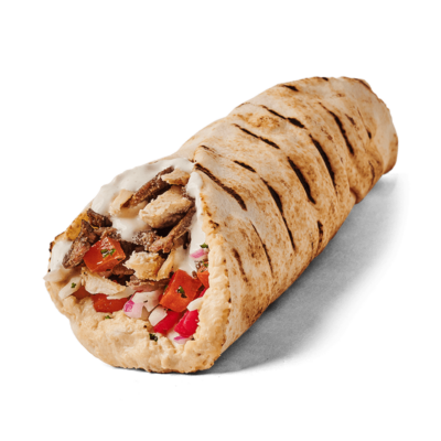 mixed shawarma pita.wrap