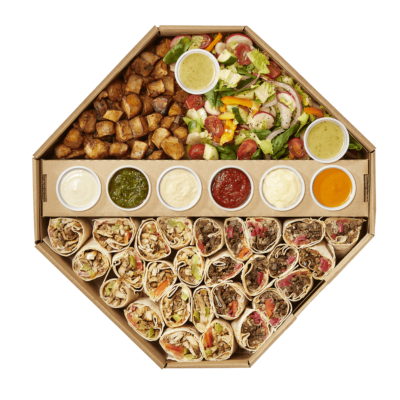 mix saj shawarma party pack catering services