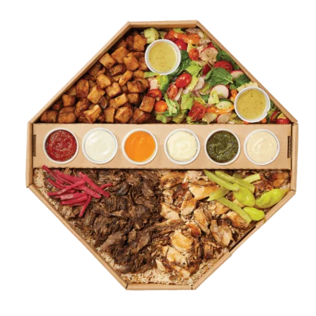 mix shawarma party pack catering services
